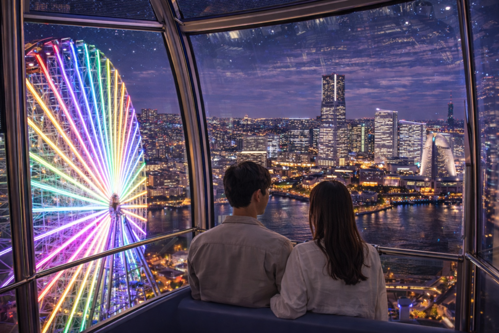 みなとみらい 観覧車 デート 夜景 カップル 横浜